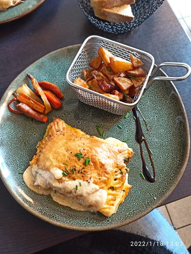 Feuilleté Épinards Saumon