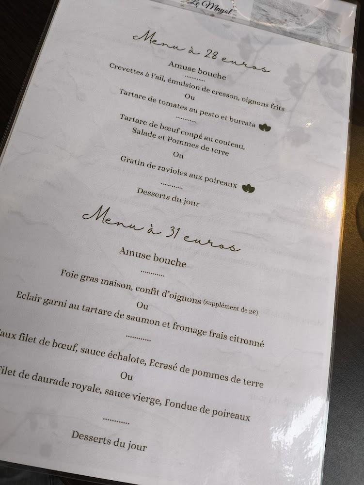 Le Mayol - Menu Image 3